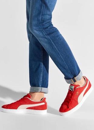 Кеды кросcовки puma 38 р! оригинал коробка! хит! натуральный замш кожа