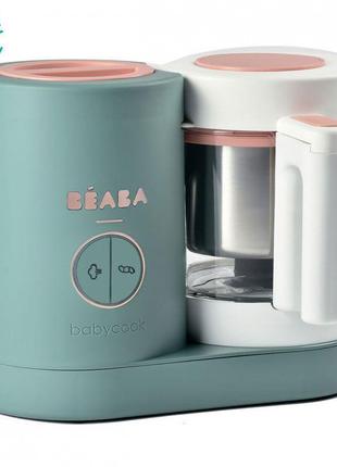 Пароварка-блендер beaba babycook neo eucalyptus