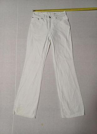 Джинси vintage вінтажні  білі  талія 68 см levis  517   11517-4841 boot cut low rise 5 jr.m.