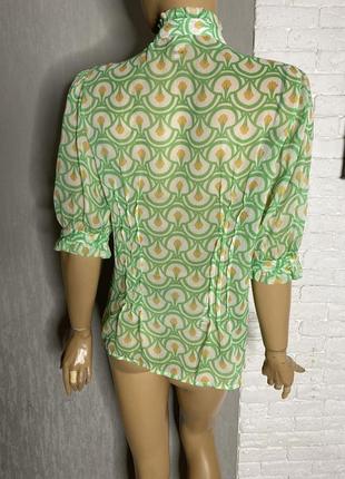 Блуза с рюшками блузка с воланами в ретро стиле river island, xl2 фото