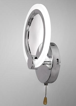 Світильник світлодіодний настінний, led бра sunlight хром 5333/1w