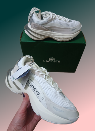 Кроссовки lacoste audyssor#umale trainer цвет белый 745sma1200 lacoste odyssaINile trainer