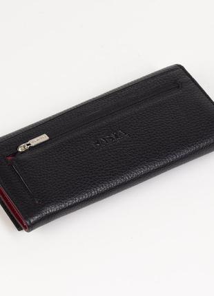 Жіночий шкіряний гаманець karya 1071-45-1 чорний3 фото