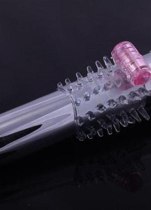 Насадка на пеніс із вібратором