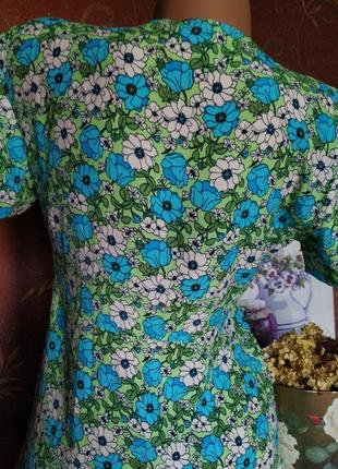 Коротка сукня з квітковим принтом на ґудзиках від stradivarius10 фото