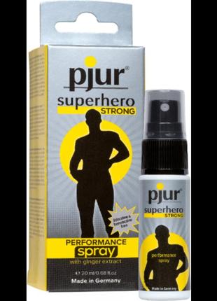 Пролонгуючий спрей для чоловіків pjur superhero strong spray 20 мл