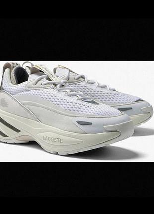 Кросівки lacoste audyssor textile trainer колір білий 745sma1200 lacoste odyssa textile trainer2 фото