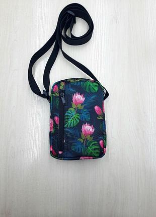 Сумка месенджер через плече 18*12 лілія