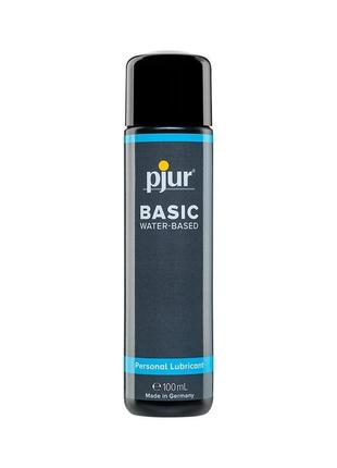 Смазка на водной основе pjur basic waterbased 100 мл. maxx shop