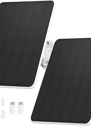Сонячна панель для камери безпеки, сонячна панель 6 вт micro usb і usb-c, сонячна панель для зовнішньої