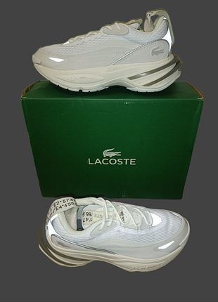Kросівки на платформі Sort lacoste odyssa textile trainer4 фото