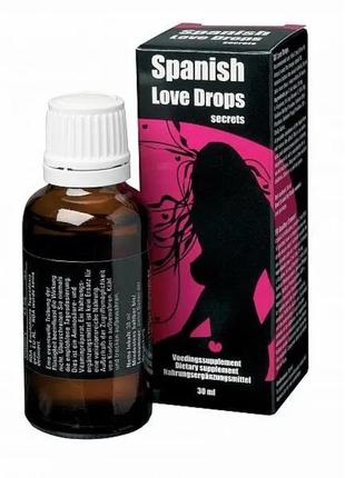 Возбуждающие капли для двоих spanish love drops secrets ( 30 ml )