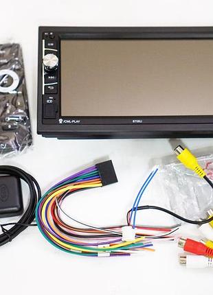 2din автомагнитола 8706 gps+4ядра+16gb rom+1gb ram+adnroid короткая база