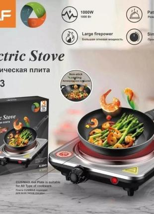 Електрична плита raf r.8843 1000 вт дискова