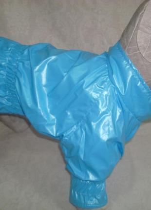 Плащ куртка дощовик для собак утеплений 21*27 см3 фото