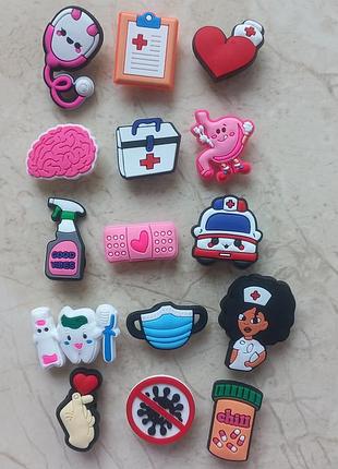 Jibbitz/джибитсы/джибітси на crocs (кроксы /крокси)