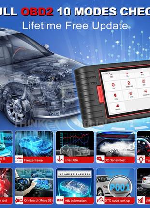 Мультимарочный автосканер thinkscan max 2 (can fd/tpms)8 фото