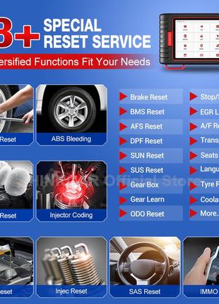 Мультимарочный автосканер thinkscan max 2 (can fd/tpms)4 фото