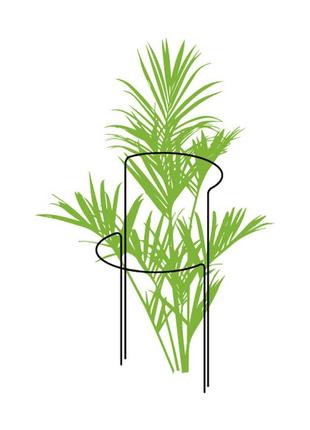 Опора для рослин напівкругла 800*260 мм