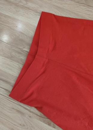 Жіночі капрі esmara, розмір s, червоні з мереживом5 фото