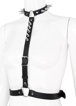 Портупея с шипами. maxx shop