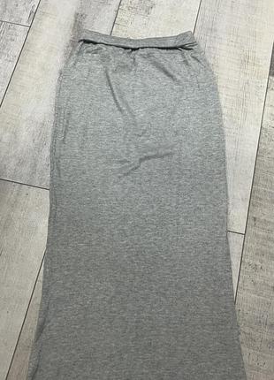 Спідниця максі сіра