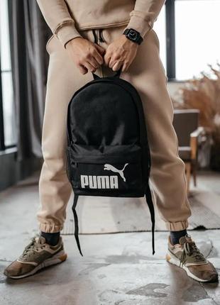 Cпортивний чоловічий жіночій міський рюкзак з принтом puma пума2 фото