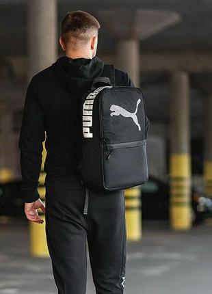 Рюкзак спортивний міський чоловічий жіночій чорний puma4 фото