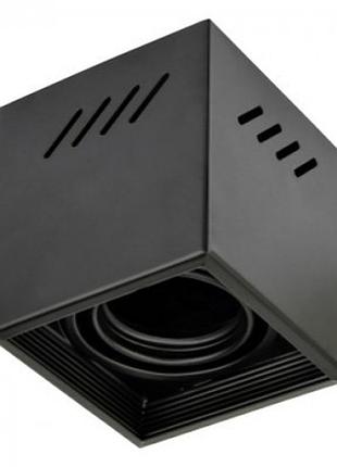 Светильник накладной mr16 frezya-s черный