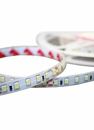 Led лента 12вт 24 в 2835 120 диодов 120лм/вт теплый белый 2800к (серия externum), гарантия 3 года
