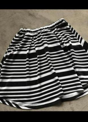 Юбка в полоску