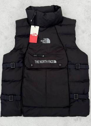 Жилет the north face (весна/осень) черный