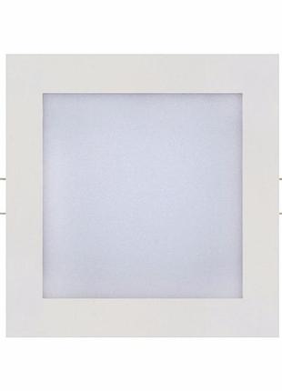 Светильник врезной "slim/sq-12" 12w 6400k