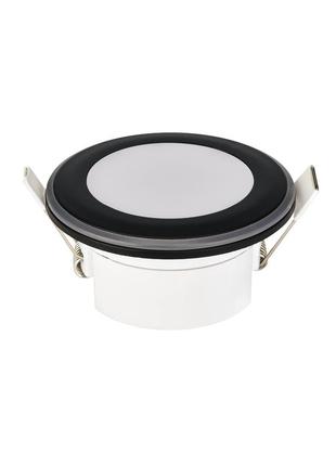 Светильник встроенный parker-5 5w черний