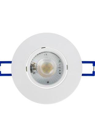 Светильник врезной поворотный "nora pro-5" 5w 3000k, 4500k, 6000k белый