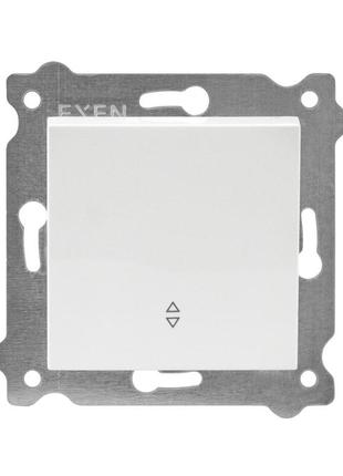 Механизм выключателя 1-клв.проходного. белый karell