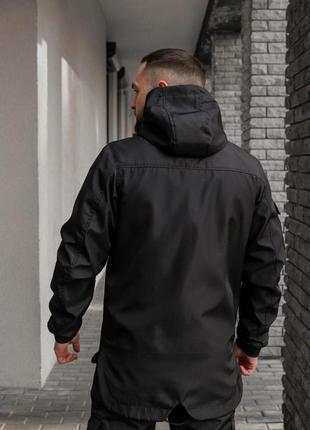 Куртка чоловіча soft shell "easy" intruder чорна4 фото