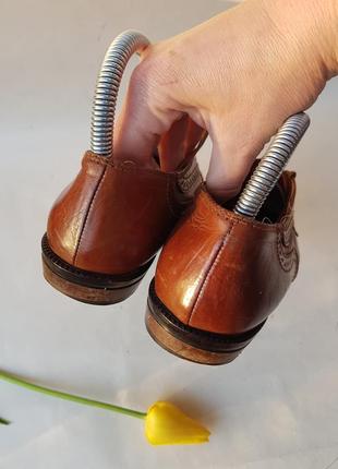 Шикарні туфлі оксфорди лофери з узором орнаментом італія tentazione7 фото