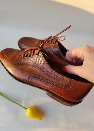 Шикарні туфлі оксфорди лофери з узором орнаментом італія tentazione4 фото
