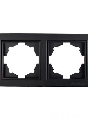 Рамка подвійна графіт