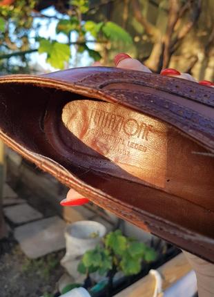 Шикарні туфлі оксфорди лофери з узором орнаментом італія tentazione9 фото