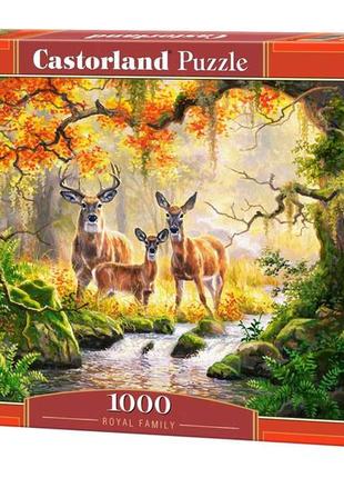 Пазлы "семья оленей", 1000 элементов