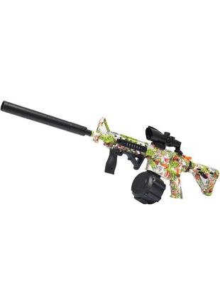 Gel ball blaster електричний гелевий кульовий пістолет із дальністю стрільби 15-20 м автоматичний вуличний ш