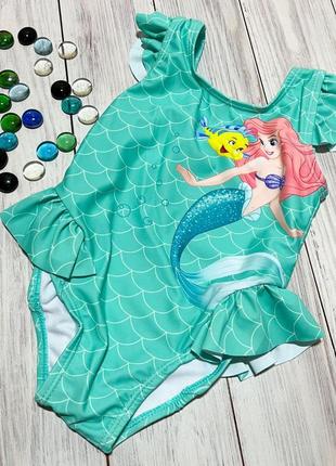 Купальник cool club. disney. princesses "ariel". 80 р