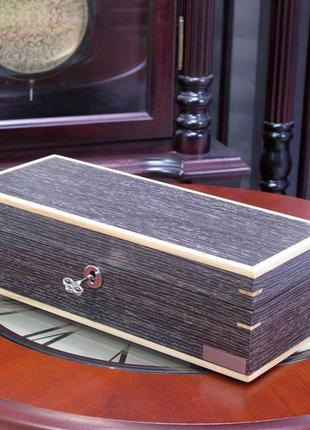 Шкатулка для зберігання годинників salvadore wb/2320/5.glx сірий