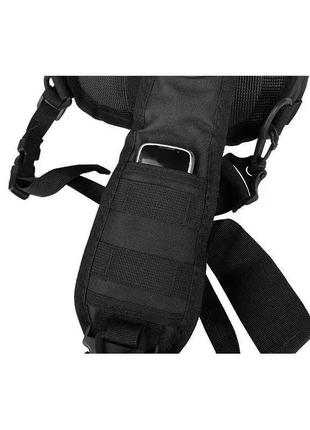 Рюкзак-сумка на одне плече mil-tec 9 л чорний 140591028 фото