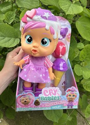 Imc toys cry babies frozen all fruits violet2 фото