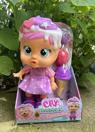 Imc toys cry babies frozen all fruits violet