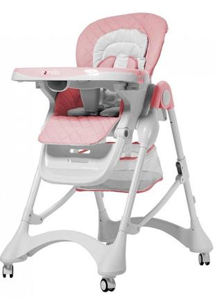 Стільчик для годування carrello caramel crl-9501/3 candy pink /1/moq