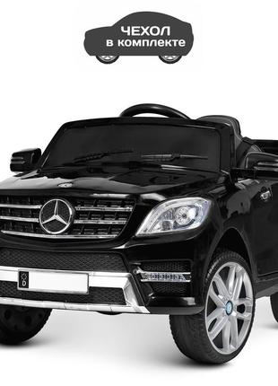 Дитячий електромобіль bambi m 3568eblr-2 mercedes-benz ml 350 світлозвук, mp3, usb